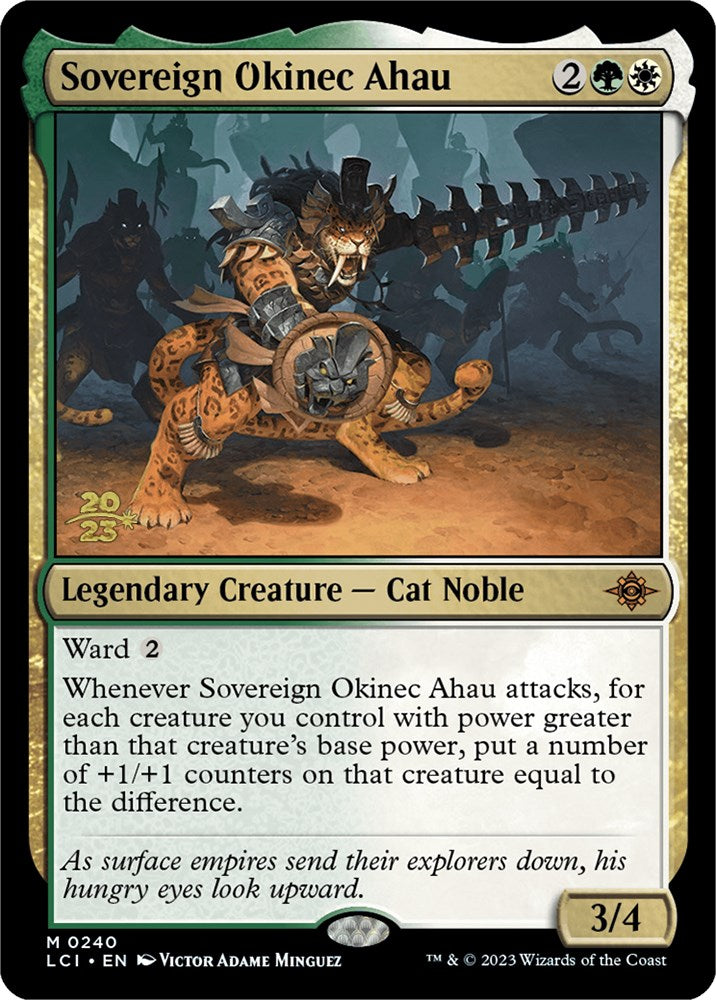 Sovereign Okinec Ahau [The Lost Caverns of Ixalan Prerelease Cards] | Jack's On Queen