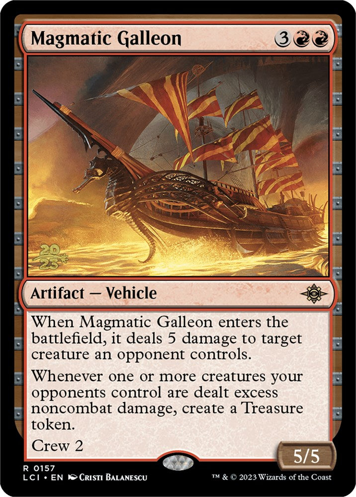 Magmatic Galleon [The Lost Caverns of Ixalan Prerelease Cards] | Jack's On Queen