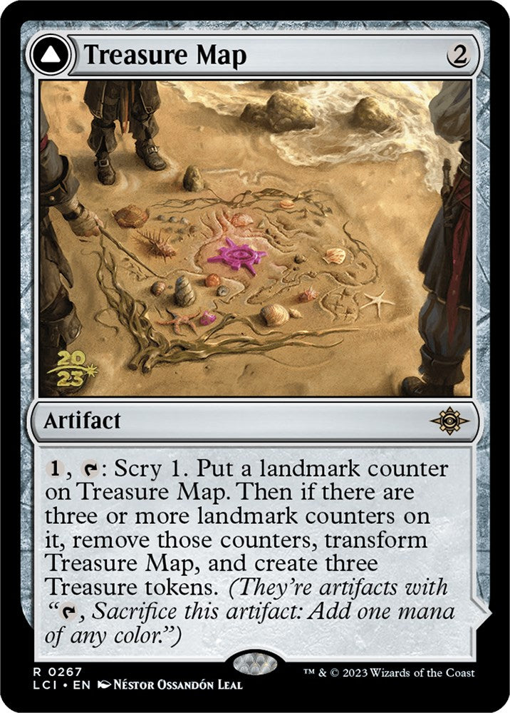 Treasure Map // Treasure Cove [The Lost Caverns of Ixalan Prerelease Cards] | Jack's On Queen