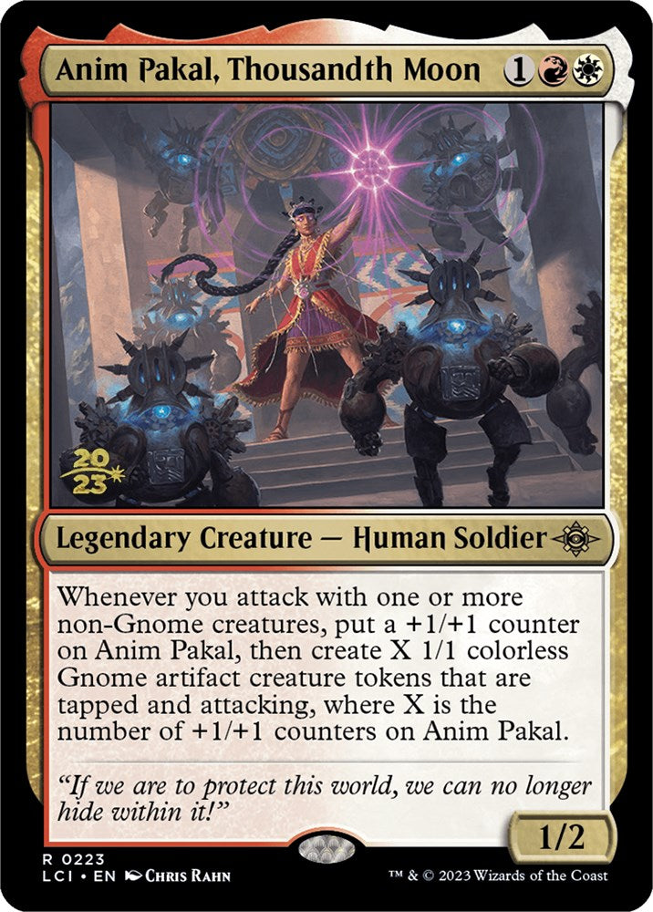 Anim Pakal, Thousandth Moon [The Lost Caverns of Ixalan Prerelease Cards] | Jack's On Queen