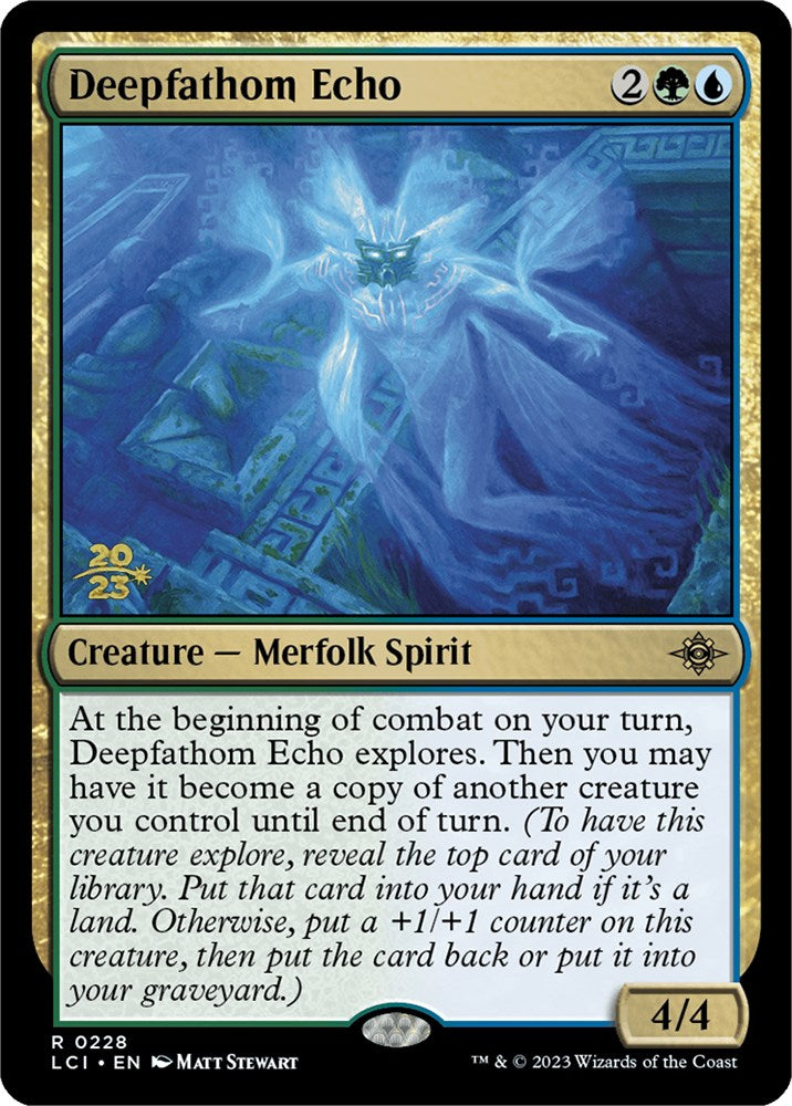 Deepfathom Echo [The Lost Caverns of Ixalan Prerelease Cards] | Jack's On Queen