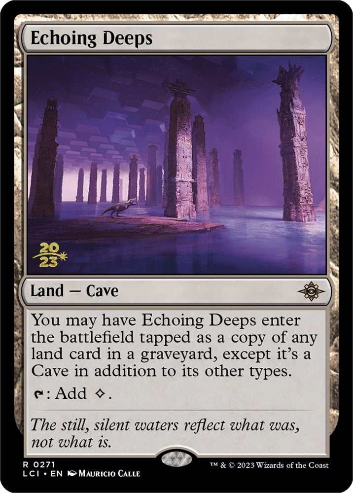 Echoing Deeps [The Lost Caverns of Ixalan Prerelease Cards] | Jack's On Queen