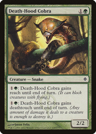 Death-Hood Cobra [New Phyrexia] | Jack's On Queen