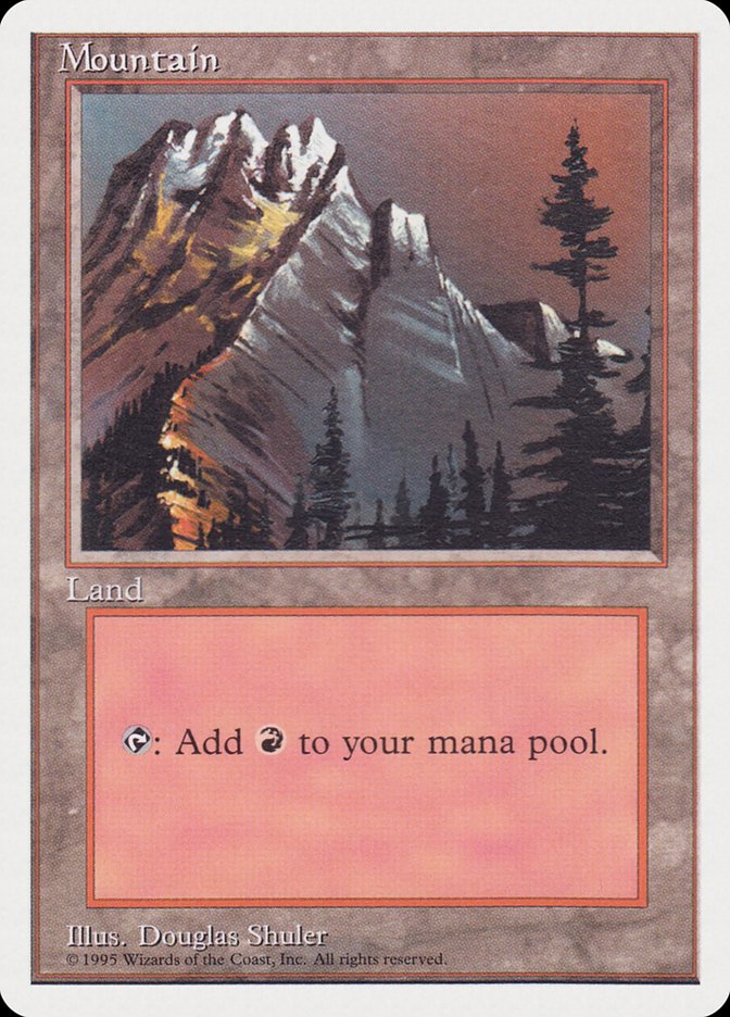 Mountain (Red Sky in the Top Right) [Rivals Quick Start Set] | Jack's On Queen