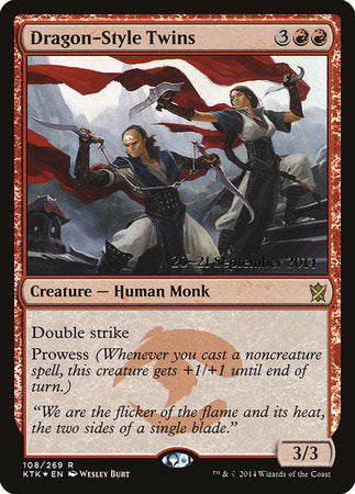 Dragon-Style Twins [Khans of Tarkir Promos] | Jack's On Queen
