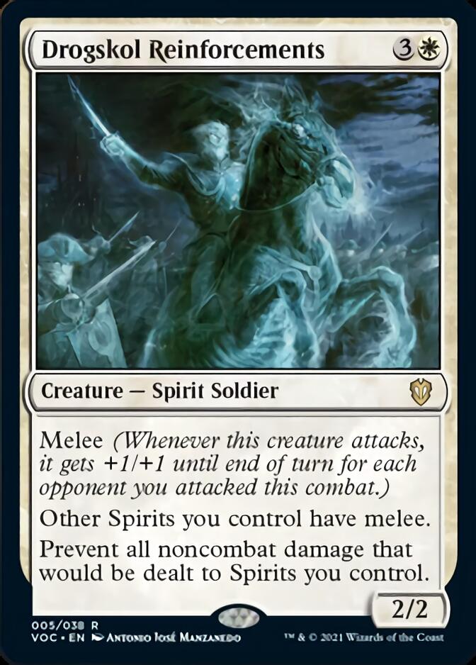 Drogskol Reinforcements [Innistrad: Crimson Vow Commander] | Jack's On Queen