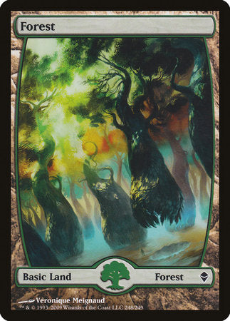 Forest (248) - Full Art [Zendikar] | Jack's On Queen