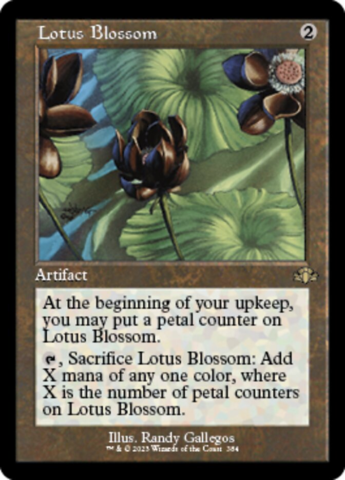 Lotus Blossom (Retro) [Dominaria Remastered] | Jack's On Queen