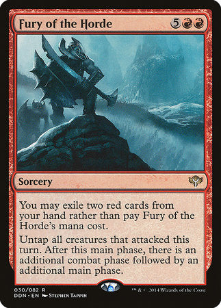 Fury of the Horde [Duel Decks: Speed vs. Cunning] | Jack's On Queen
