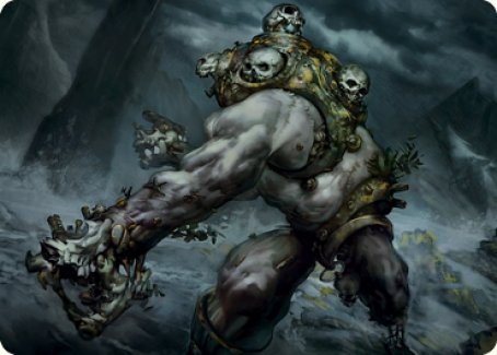 Skull Skaab Art Card [Innistrad: Crimson Vow Art Series] | Jack's On Queen