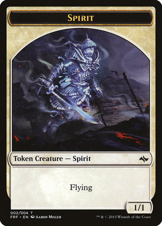 Spirit Token [Fate Reforged Tokens] | Jack's On Queen