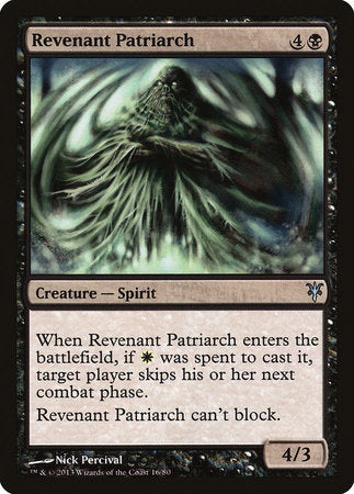 Revenant Patriarch [Duel Decks: Sorin vs. Tibalt] | Jack's On Queen