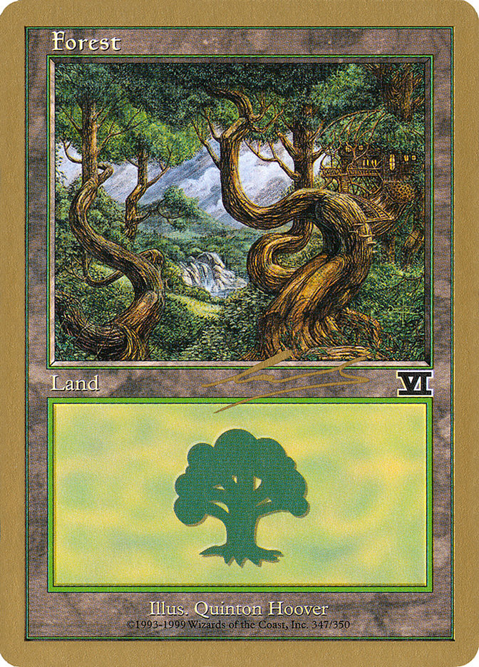 Forest (nl347) (Nicolas Labarre) [World Championship Decks 2000] | Jack's On Queen