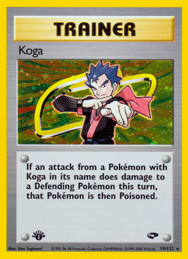 Koga (19/132) [Gym Challenge 1st Edition] | Jack's On Queen