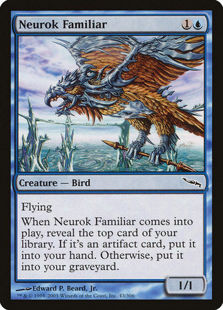 Neurok Familiar [Mirrodin] | Jack's On Queen