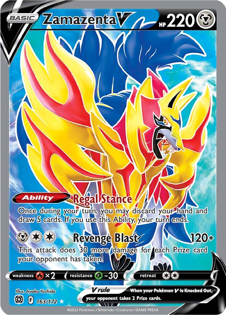 Zamazenta V (163/172) [Sword & Shield: Brilliant Stars] | Jack's On Queen