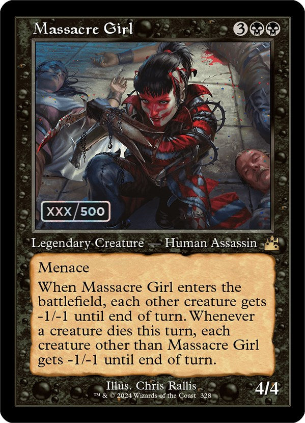 Massacre Girl (Retro) (Serialized) [Ravnica Remastered] | Jack's On Queen