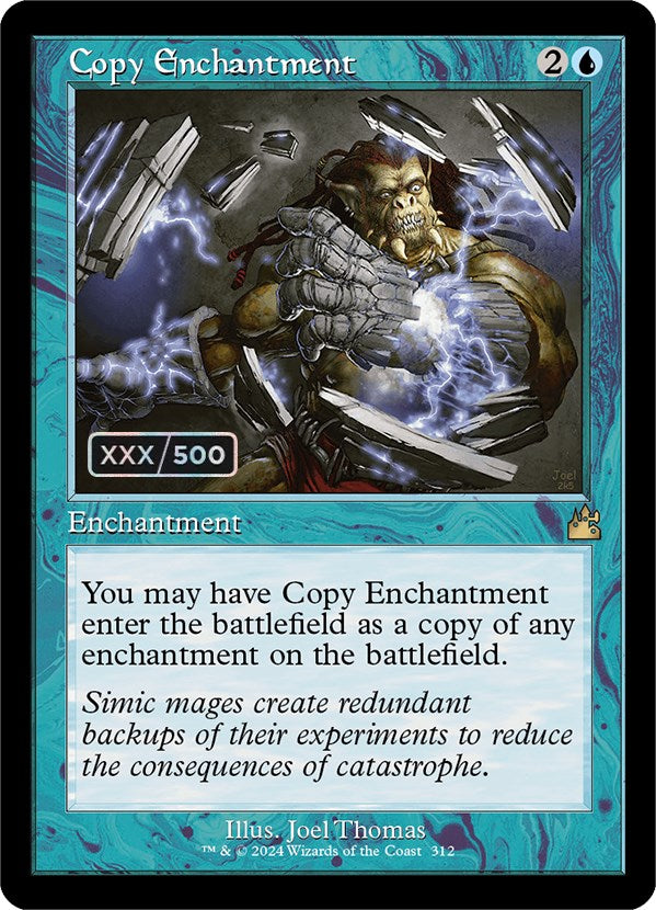 Copy Enchantment (Retro) (Serialized) [Ravnica Remastered] | Jack's On Queen