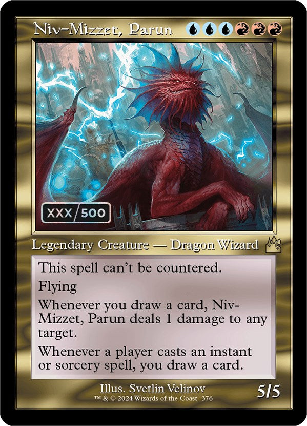 Niv-Mizzet, Parun (Retro) (Serialized) [Ravnica Remastered] | Jack's On Queen