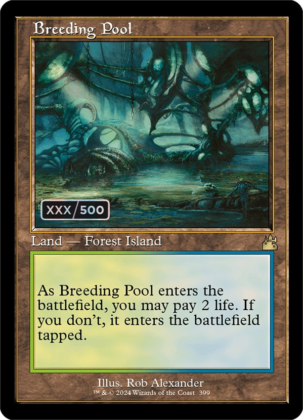 Breeding Pool (Retro) (Serialized) [Ravnica Remastered] | Jack's On Queen