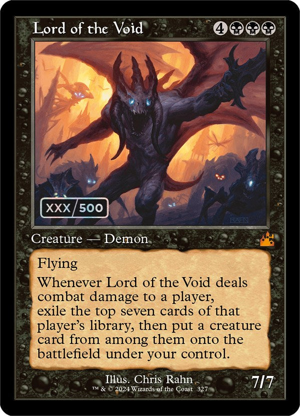 Lord of the Void (Retro) (Serialized) [Ravnica Remastered] | Jack's On Queen