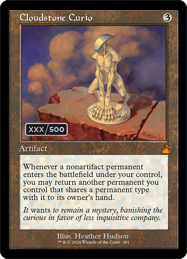 Cloudstone Curio (Retro) (Serialized) [Ravnica Remastered] | Jack's On Queen