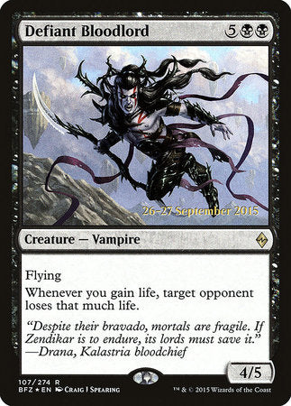 Defiant Bloodlord [Battle for Zendikar Promos] | Jack's On Queen