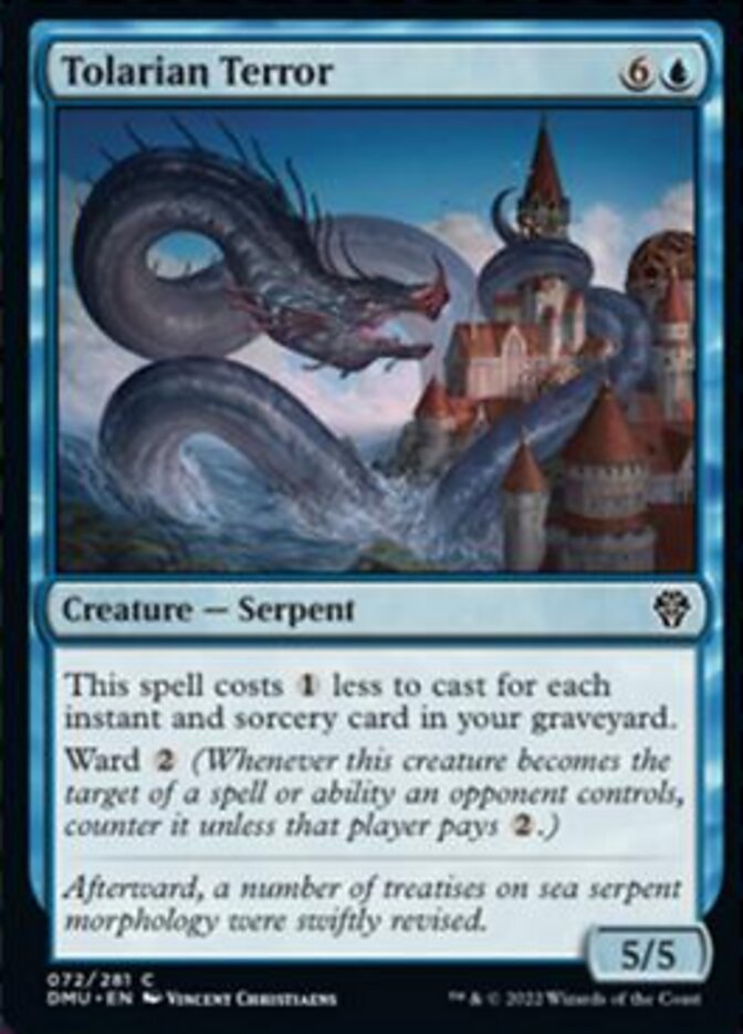 Tolarian Terror [Dominaria United] | Jack's On Queen