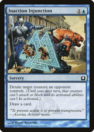 Inaction Injunction [Return to Ravnica] | Jack's On Queen