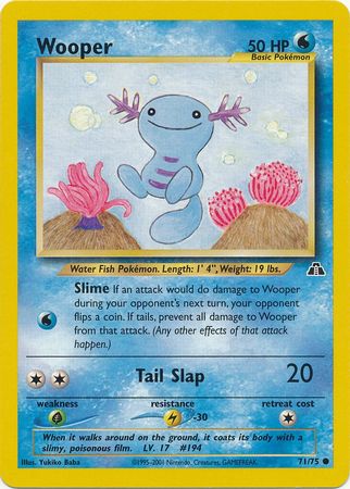 Wooper (71/75) [Neo Discovery Unlimited] | Jack's On Queen