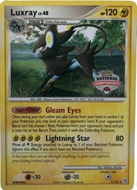 Luxray (7/130) (National Championship Promo) [Diamond & Pearl: Base Set] | Jack's On Queen