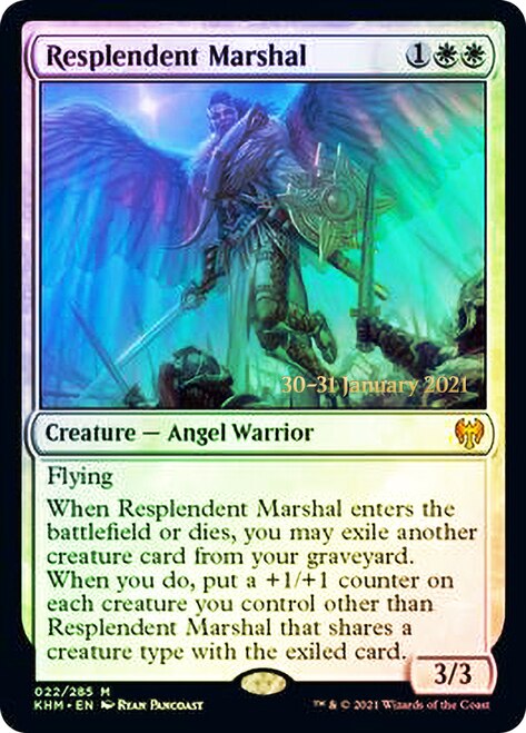 Resplendent Marshal  [Kaldheim Prerelease Promos] | Jack's On Queen