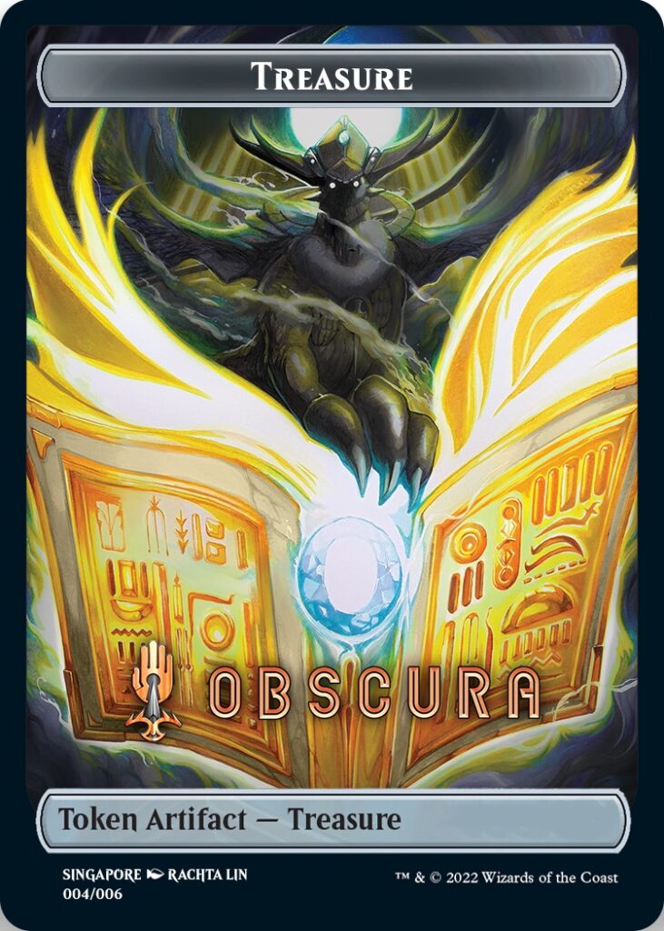 Treasure Token (Obscura) (Southeast Asia Artists) [Streets of New Capenna Tokens] | Jack's On Queen