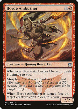 Horde Ambusher [Khans of Tarkir] | Jack's On Queen