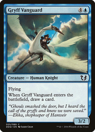 Gryff Vanguard [Duel Decks: Blessed vs. Cursed] | Jack's On Queen