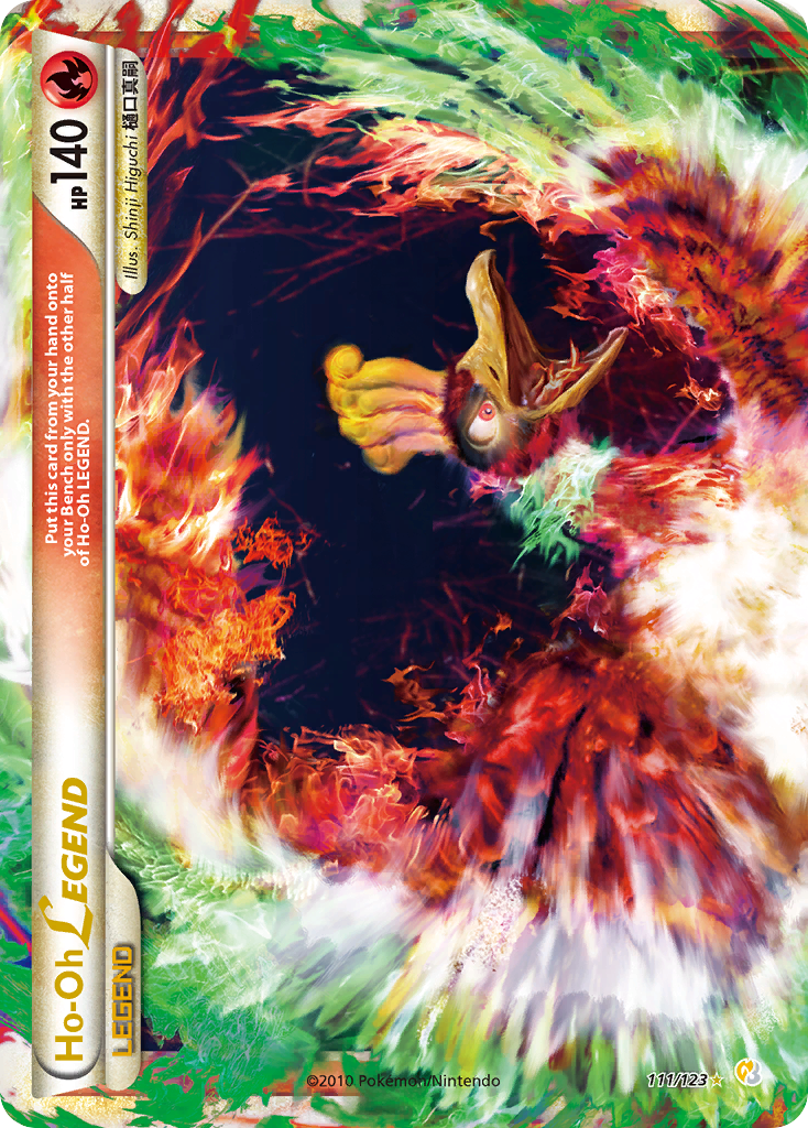 Ho-Oh LEGEND (111/123) [HeartGold & SoulSilver: Base Set] | Jack's On Queen