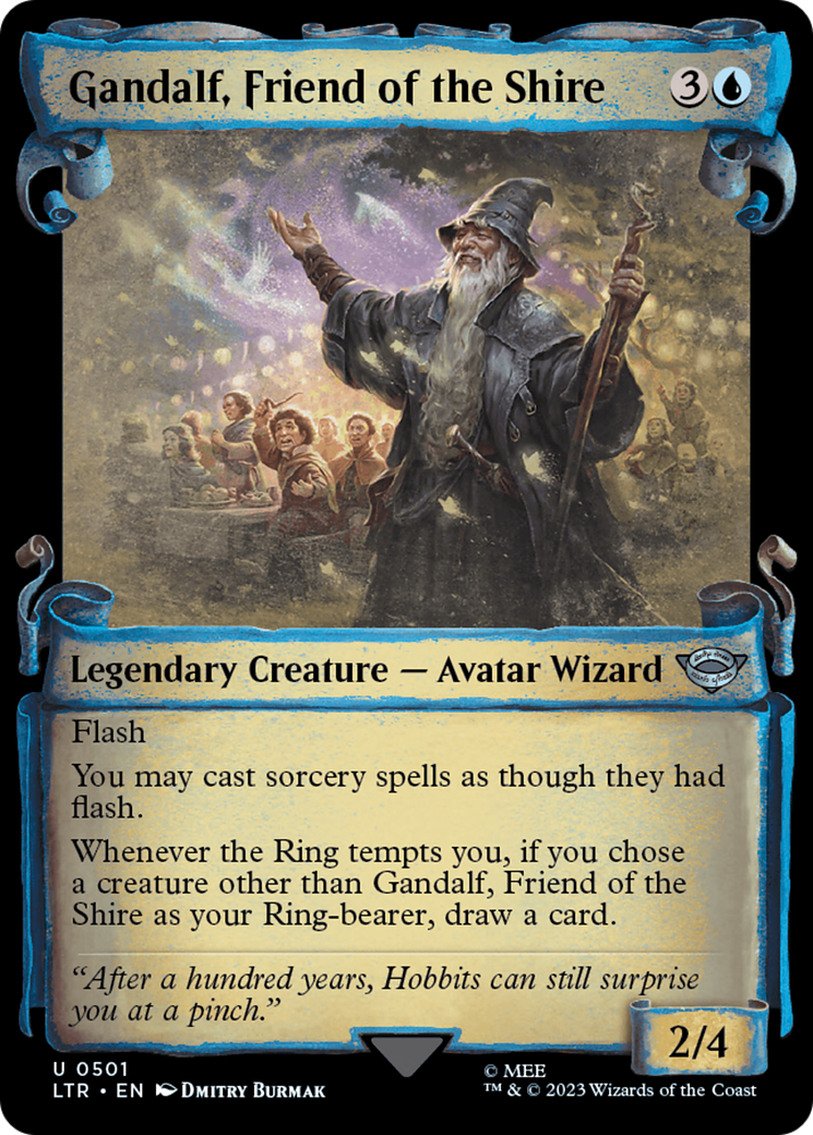 Gandalf, Friend of the Shire [The Lord of the Rings: Tales of Middle-Earth Showcase Scrolls] | Jack's On Queen
