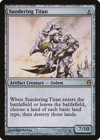 Sundering Titan [Archenemy] | Jack's On Queen