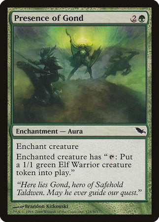 Presence of Gond [Shadowmoor] | Jack's On Queen