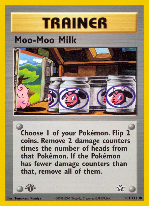 Moo-Moo Milk (101/111) [Neo Genesis 1st Edition] | Jack's On Queen