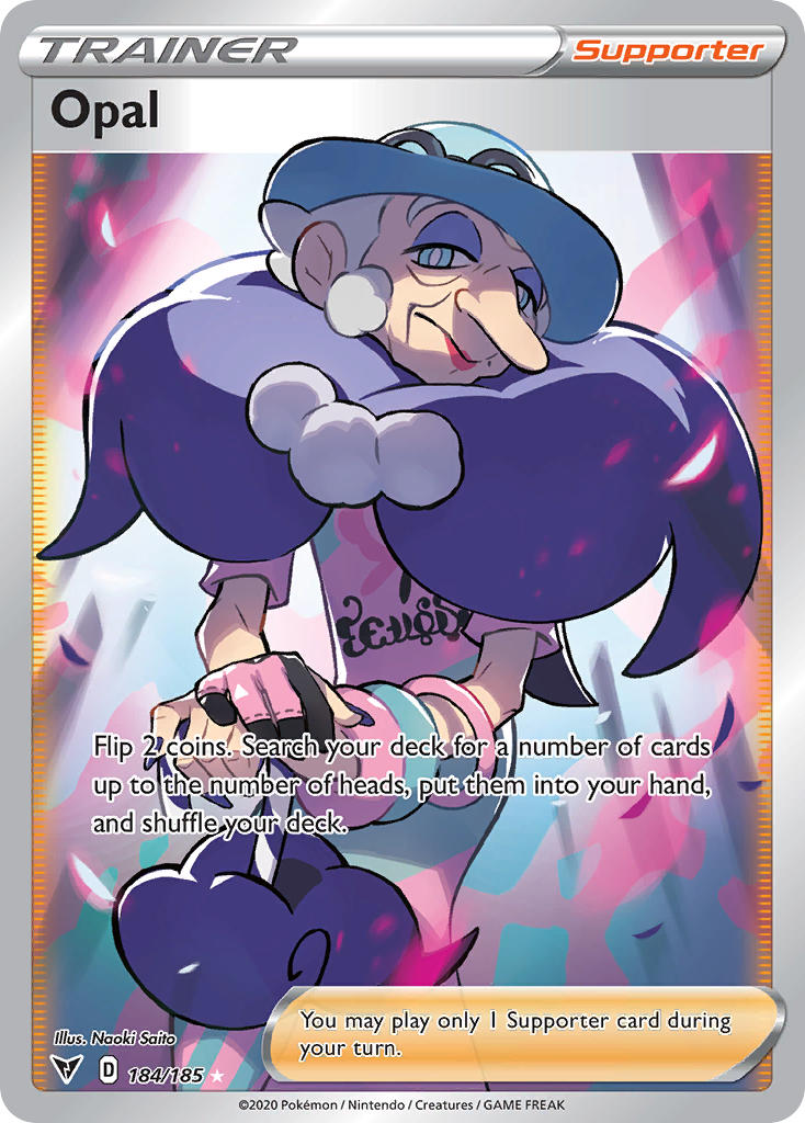 Opal (184/185) [Sword & Shield: Vivid Voltage] | Jack's On Queen