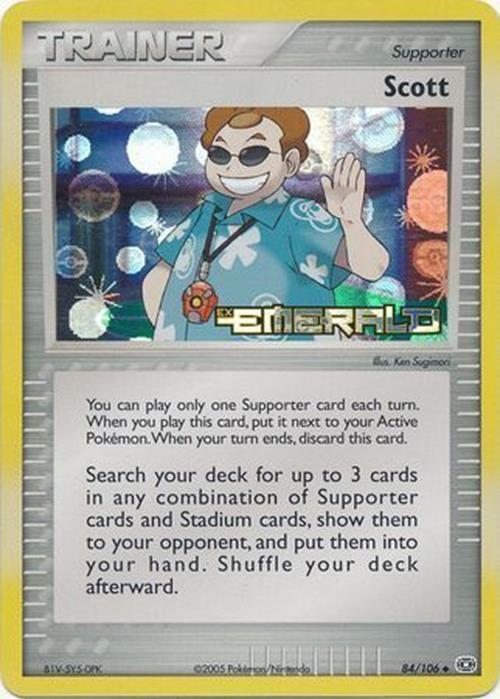 Scott (84/106) (Stamped) [EX: Emerald] | Jack's On Queen