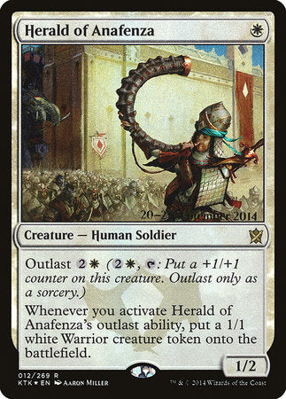 Herald of Anafenza [Khans of Tarkir Promos] | Jack's On Queen