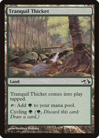 Tranquil Thicket [Duel Decks: Elves vs. Goblins] | Jack's On Queen