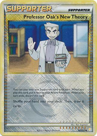 Professor Oak's New Theory (101/123) (League Promo) [HeartGold & SoulSilver: Base Set] | Jack's On Queen