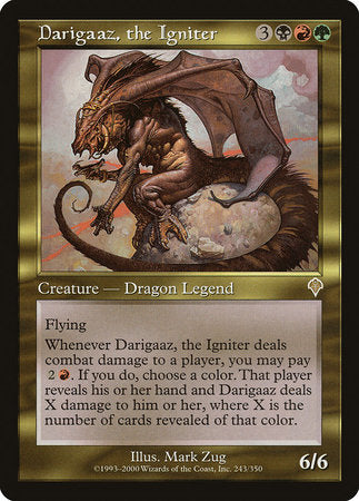 Darigaaz, the Igniter [Invasion] | Jack's On Queen