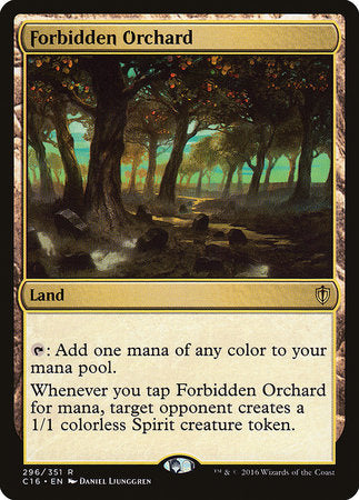 Forbidden Orchard [Commander 2016] | Jack's On Queen