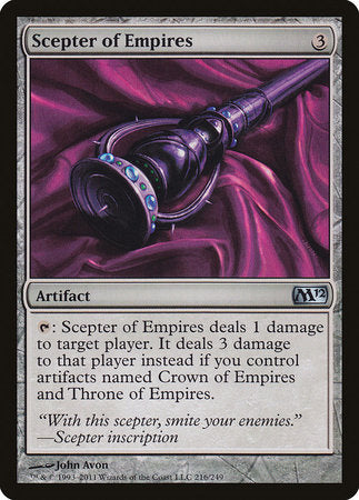 Scepter of Empires [Magic 2012] | Jack's On Queen