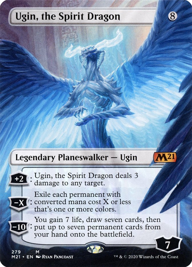 Ugin, the Spirit Dragon (Extended) (279) [Core Set 2021] | Jack's On Queen