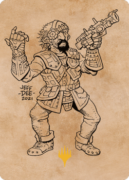 Jan Jansen, Chaos Crafter Art Card (Gold-Stamped) [Commander Legends: Battle for Baldur's Gate Art Series] | Jack's On Queen